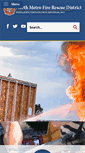 Mobile Screenshot of northmetrofire.org